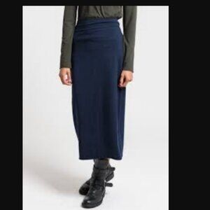 NWT Labo.Art Gonna Penna Jersey Skirt in Navy Size M